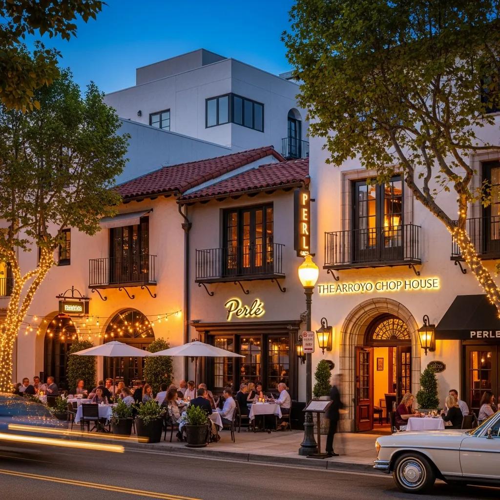 Pasadena dining scene with refined restaurants &mdash; an ideal setting for elevated brunch